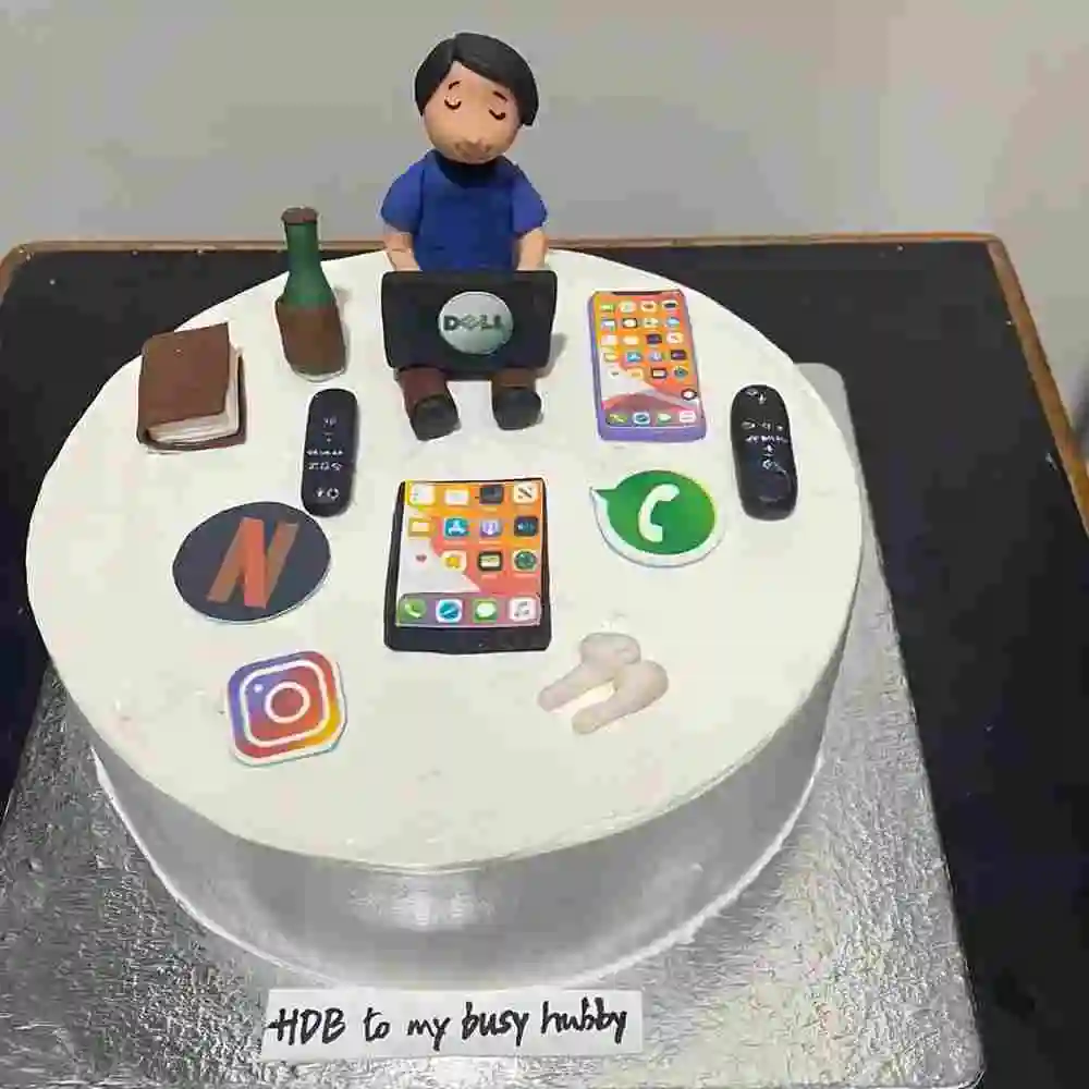 Birthday Cake For Busy Husband